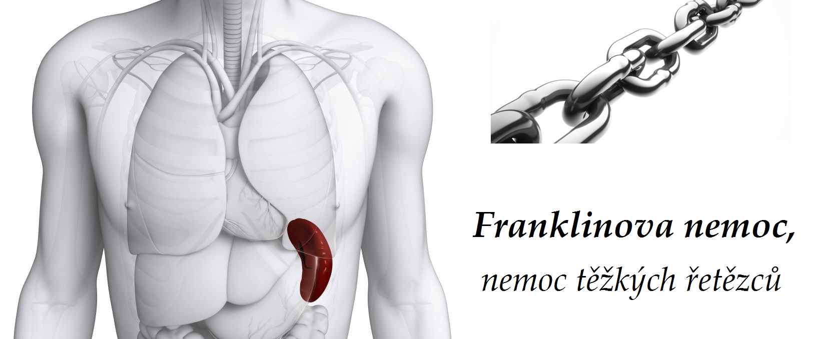 franklinova nemoc nemoc tezkych retezcu priznaky projevy symptomy